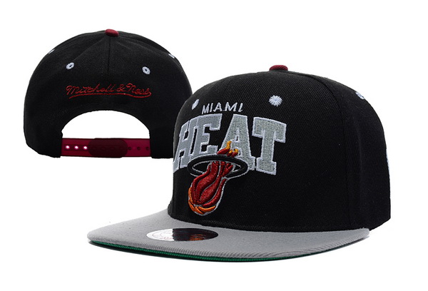 NBA Maimi Heat M&N Snapback Hat id22
